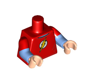 LEGO rot Sheldon Cooper Minifig Torso (973 / 16360)
