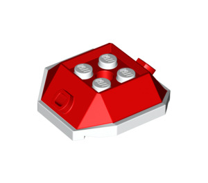 LEGO rouge Shell avec rouge Haut (73715)