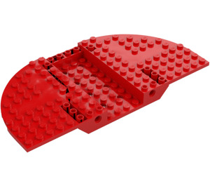 LEGO Red Ship Front 20 x 10 x 1 1/3 (5100)