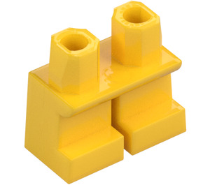 LEGO Rot Kurze Beine mit Gelb Streifen (16709 / 41879)