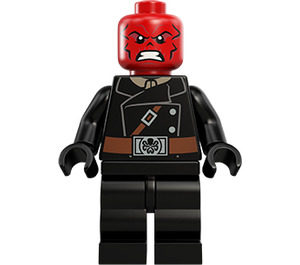 LEGO rouge Skull Figurine