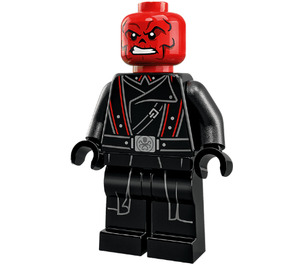 LEGO Rood Skull minifiguur