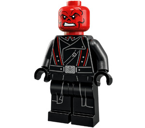 LEGO Red Skull with Black Belt and Printed Legs Minifigure