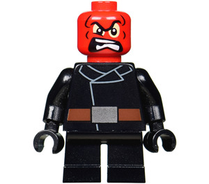 LEGO Red Skull with Short Legs (Mighty Micros) Minifigure