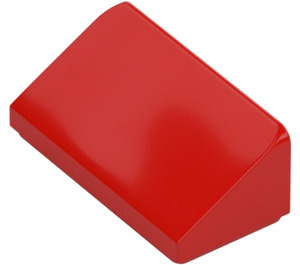 LEGO Red Slope 1 x 2 (31°) (85984)