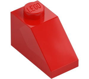 LEGO Rosso Pendenza 1 x 2 (45°) (3040 / 6270)