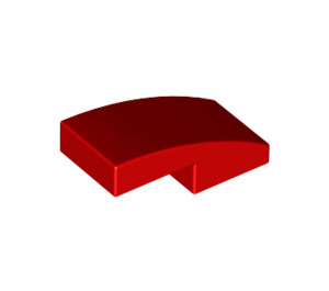LEGO Red Slope 1 x 2 Curved (3593 / 11477)