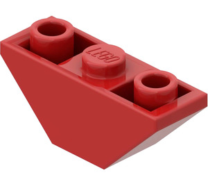 LEGO Röd Backe 1 x 3 (45°) Omvänd Dubbel (2341 / 18759)