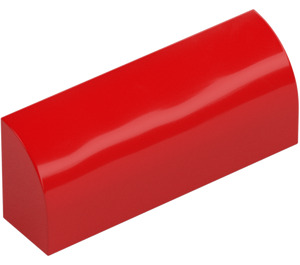 LEGO Red Slope 1 x 4 Curved (6191 / 10314)