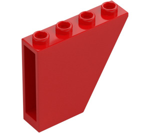 LEGO Rojo Con pendiente 1 x 4 x 3 (60°) Invertido (67440)