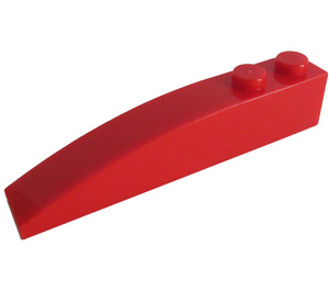 LEGO Red Slope 1 x 6 Curved (41762 / 42022)