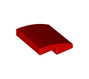 LEGO Red Slope 2 x 2 Curved (15068)