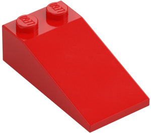 LEGO Rood Helling 2 x 4 (18°) (30363)