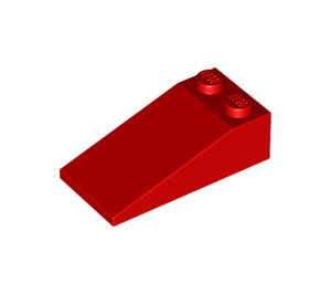 LEGO Red Slope 2 x 4 (18°) (30363)