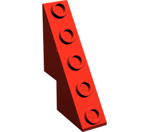 LEGO Rood Helling 3 x 1 x 3.3 (53°) met Studs Aan Helling (6044)
