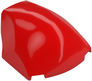 LEGO Red Slope 4 x 5 x 1.3 Curved (4898 / 85834)