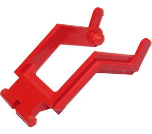 LEGO Rood Klein Graafbak Arm 2 x 6 x 2 (3314)