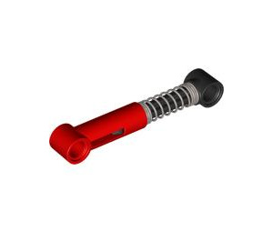 LEGO Red Small Shock Absorber with Hard Spring with Tight End Coils (89954)