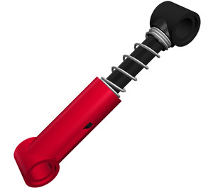 LEGO Red Small Shock Absorber with Normal Spring (73129)