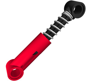 LEGO Red Small Shock Absorber with Undetermined Spring