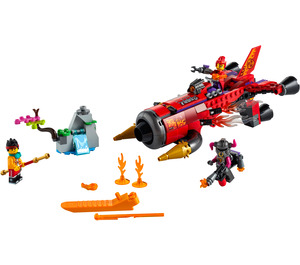 LEGO rouge Son's Inferno Jet 80019