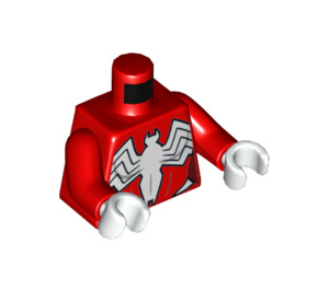 LEGO Red Spider-Girl Minifig Torso (973 / 76382)