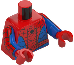 LEGO Červená Spider-Muž Minifigurka Trup (973 / 76382)