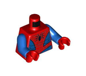 LEGO Röd Spider-Man Minifigur Kropp (973 / 76382)