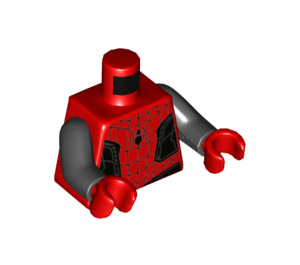 LEGO Červená Spider-Muž s Černá Nohy Minifigurka Trup (973 / 76382)