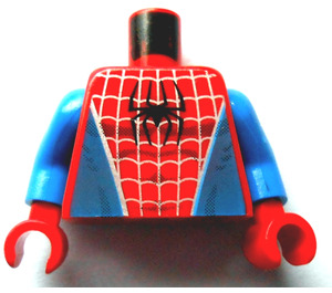 LEGO Rød Spider-Mann med Minifigur Overkropp (973 / 73403)