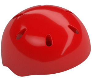 LEGO Red Sports Helmet with Vent Holes (46303)