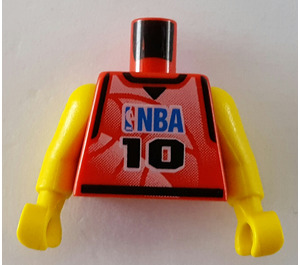 LEGO rot Sport NBA Player Number 10 Torso