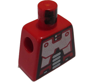 LEGO Rood Spyrius Droid Torso zonder armen (973)