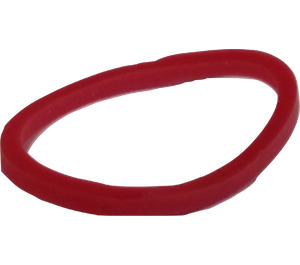 LEGO Red Square Cut Rubber Band 20 mm (71509)
