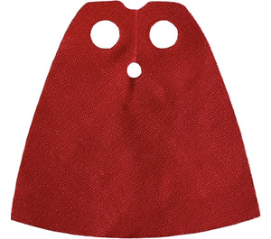 LEGO Red Standard Cape with Dark Red Back with Regular Starched Texture (20458 / 50231)