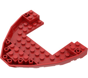 LEGO rouge Stern 12 x 10 (47404)