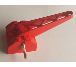 LEGO Red String Reel Winch 4x4x2