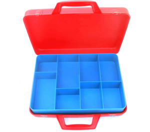 LEGO Rood Koffer met Blauw Tray (789-2)