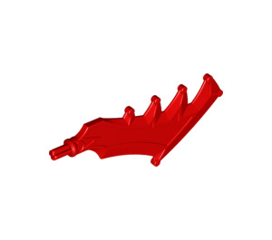 LEGO Red Sword with Jagged Teeth (11338)