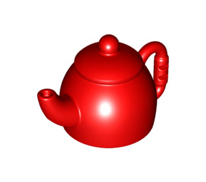 LEGO Red Tea Pot (3728 / 35735)