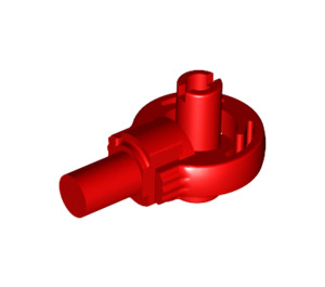 LEGO Red Technic Click Rotation Bushing with Two Pins (47455)