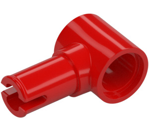 LEGO Red Technic Connector with Pin and Hole (15100 / 65487)