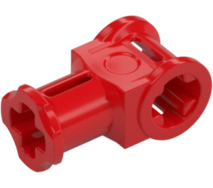 LEGO Red Technic Through Axle Connector with Bushing (32039 / 42135)