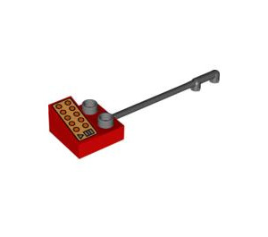 LEGO Red Telephone with Receiver (6489 / 82185)