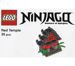 LEGO rouge Temple REDTEMPLE