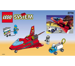 LEGO Red Tiger Set 2774 Instructions