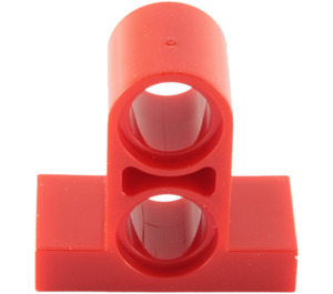 LEGO Red Tile 1 x 2 with Perpendicular Beam 2 (32530)
