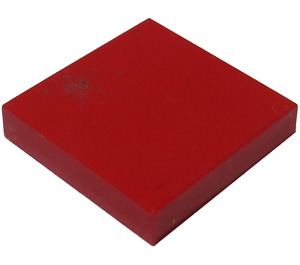 LEGO Red Tile 2 x 2 without Groove