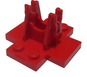 LEGO Red Tilting Bearing 4 x 4 (41733)