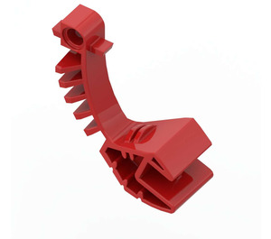 LEGO Röd Tohunga Böjd Arm (32578)